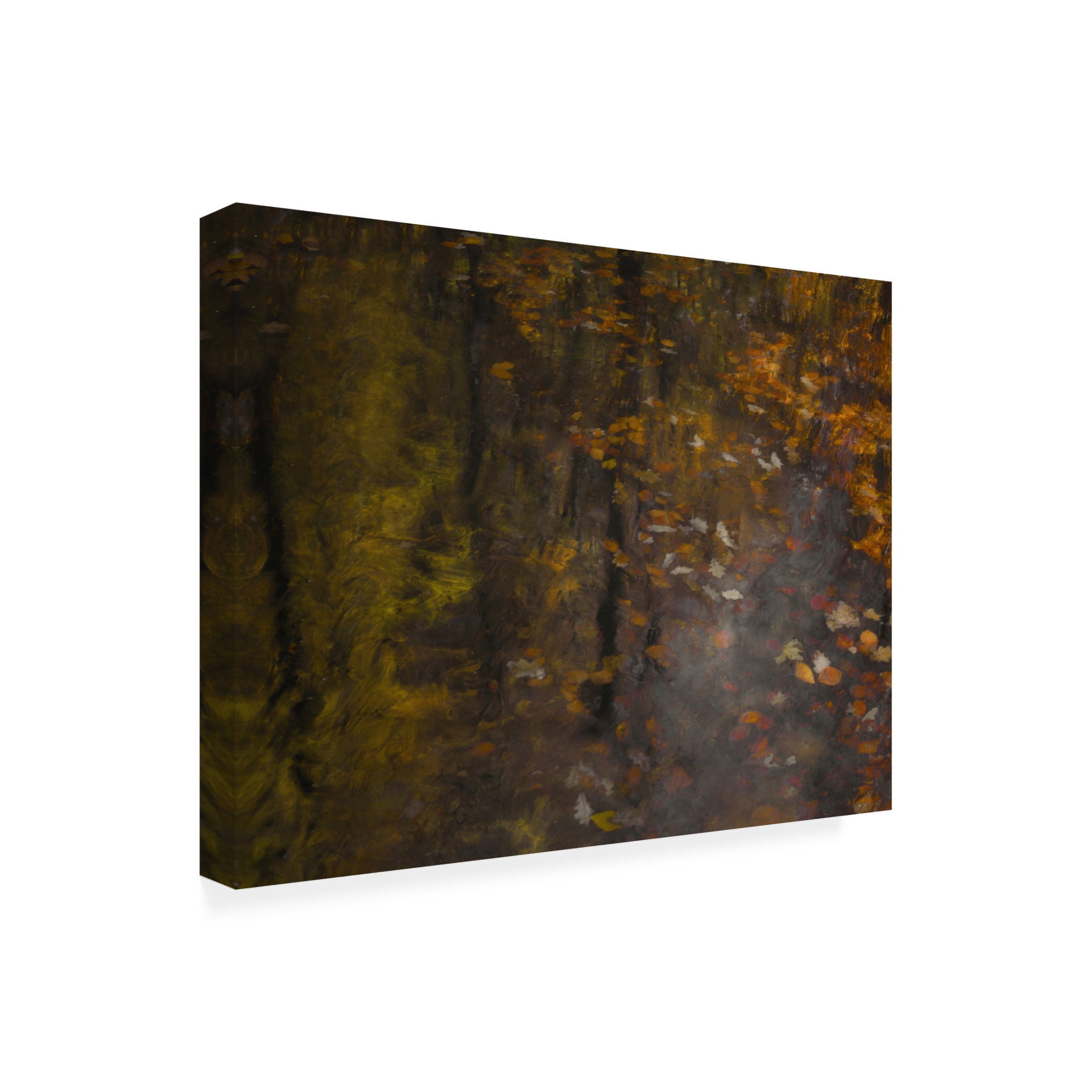 Canvas Wall Art - Gaille Gray 'Autumn Impression' Wall Art for Living Room, Bedroom, or Office Décor by Trademark Fine Art - 24 x 18 Inches