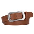 thumbnail image 3 of YAOBAMM Ceinture Femme Rétro Design Multi-Trous Ceinture Décorative en Jeans Ceinture Réglable en Faux Cuir, 3 of 7