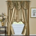 thumbnail image 6 of Designer Home Ombre Window Curtains, Modern Semi-Sheer Window Curtain Drape Shade Panels, Window Treatment for Livingroom, Bedroom and Kitchen, 6 of 6