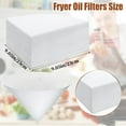 thumbnail image 2 of 20 Pcs Fryer Cooking Oil Filters MODANU 9.05" Filter Cones Cooking Oil Clean Filtering Deep Fryer, White, 2 of 7