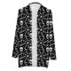 thumbnail image 4 of Camiseta de manga larga para mujer, cárdigan de otoño, cárdigan suelto, camisa estampada, cárdigan, Top, cárdigan de Halloween, camisa Pompotops qwe20960, 4 of 5