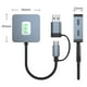 thumbnail image 5 of Eje 4 del USB 3.2 en 1 USB-C/USB-A C al mini portuario 10Gbps, 5 of 5