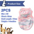 thumbnail image 2 of uds chaleco de verano para perros ropa para mascotas estilo fino ropa para perros pequeños de leche cachorros de peluche Bichon verano, 2 of 5