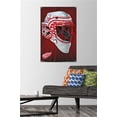 thumbnail image 2 of NHL Detroit Redwings - Mask 16 Wall Poster with Push Pins, 22.375" x 34", 2 of 3