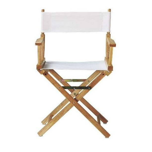 Ltd Director chair replacement cover kit White