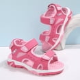 thumbnail image 5 of GYMEPIC Kids Open Toe Sandals Quick Dry PU Beach Shoes for Summer Camp, 5 of 6