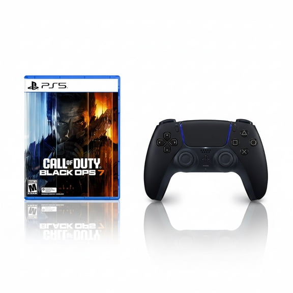 PlayStation 5 DualSense Wireless Controller Midnight Black Call of Duty Black Ops 7 PlayStation 5