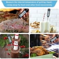 thumbnail image 4 of 3 Piece Meat Thermometer Waterproof Digital Thermometer Probe Thermometer, 4 of 5