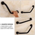 thumbnail image 3 of FONDOTIN 1Set 16.9in Non-Rusting Toilet Safety Handrail for Elderly in Black, 3 of 8