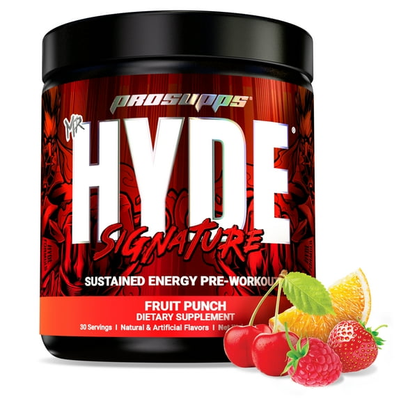 ProSupps Mr. Hyde Signature Pre-Workout Powder Fruit Punch 14.7 oz