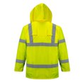 thumbnail image 2 of Portwest - Chaqueta Rain para Hombre (Amarillo), 2 of 2