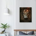 thumbnail image 3 of COMIO Jesus and Lion Canvas Wall Art Poster Prints Christian Wall Decor Christ Lion Picture Artwork Jesus Lion Painting for Home Bedroom Living Room Office Decoration, 3 of 4