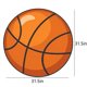 thumbnail image 2 of Alfombra de baloncesto 80*80, alfombras suaves para dormitorios, decoración antideslizante, 2 of 6