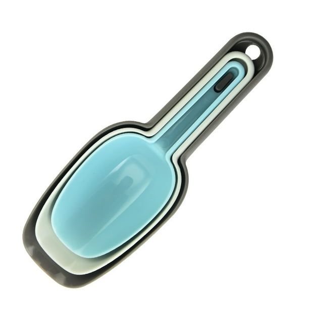Plastic Food Scoops Set, Ice Dry Food Scoops, Multipurpose Scoops for Kitchen Bar Popcorn Flour