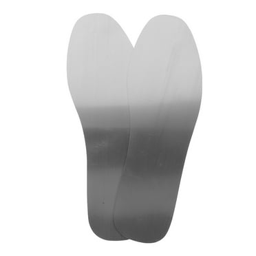 1 Pair of Outdoor Anti nail Metal Insoles for Adults Shoe Inserts Shoe Accessory