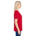 thumbnail image 3 of Threadfast T-Shirt à Manches Courtes à Col en V pour Femmes, 3 of 3