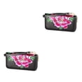 thumbnail image 2 of Monedero de cuero Sonducket para mujer resistente al agua con Clip para fotos y bolsillo para tarjetas Rosa Tipo 2, 2 of 6
