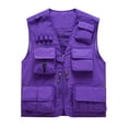 thumbnail image 1 of Gilet Utilitaire pour Femmes, Gilet Léger pour l'Extérieur, Gilet de Photographie Multi-Poches, Haut Matelassé Décontracté à Col en V, Pièce Confortable pour la Randonnée, Usage Quotidien, 1 of 3