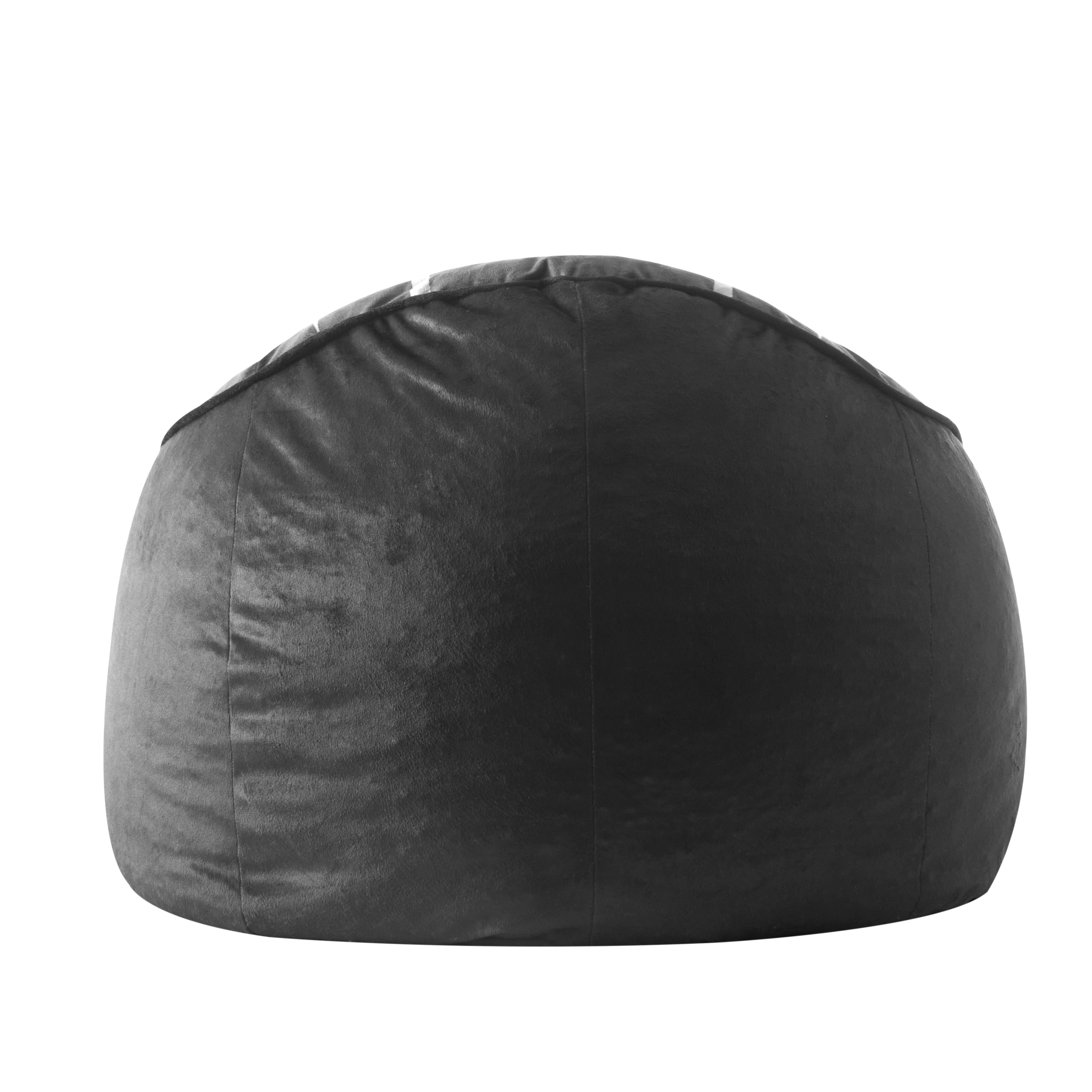 Marvel Black Panther Plush Kids Bean Bag Chair, 24"Hx24"Hx25"H