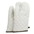 thumbnail image 1 of EeaseMX 2 guantes de horno resistentes al calor, antideslizantes, para hornear y asar (grandes), 1 of 7