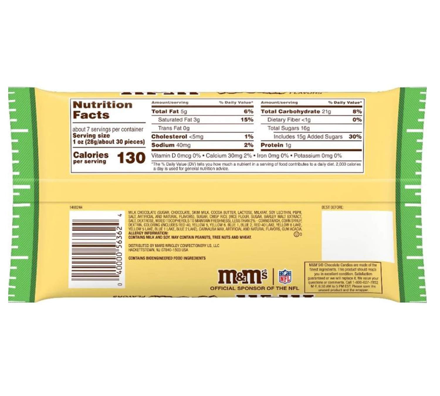 M&M Crispy Bag 45G – MyJam Food