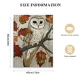 thumbnail image 2 of Acheng  Owl in Fall Forest Animal Watercolor Painting Canvas Wall Art 16x20 in, 2 of 5