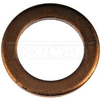 Dorman 097-830CD Copper Drain Plug Gasket, Fits 11/16, M18 Fits select: 2008-2018 PORSCHE CAYENNE, 1990-1993 DODGE W-SERIES