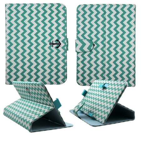 Non rotate anchor chevron folio tablet Case for Samsung Galaxy Tab 3 7 inch android tablet cases 7 inch Slim fit standing protective rotating universal PU leather standing cover