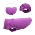 thumbnail image 2 of JShteea Ropa para Forro Polar Grueso para Pequeños Chaleco Chihuahua (Púrpura M), 2 of 6
