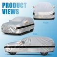 thumbnail image 6 of Holthly SUV Car Cover Waterproof All Weather for Automobiles,B8 Fit SUV Length UP to 181 inch,Silver, 6 of 7