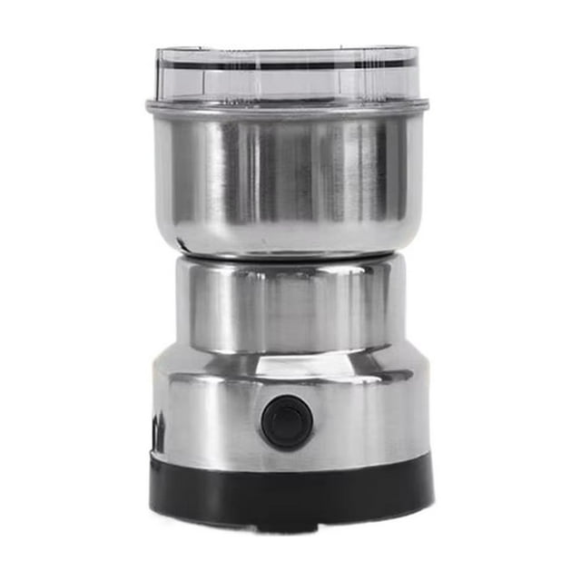 Home Small Coffee Bean Grinder Ultra Fine Powder Crusher Multi Function Dry Wet Food Processor ,Easy to Operate