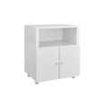 thumbnail image 3 of EDTara Support Mobile en Métal pour Imprimante et Classeur, Armoire de Rangement à Tablette Réglable pour Garage, Bureau à Domicile et Espaces Compacts, 3 of 7