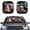 Funny Cow Print, variant on Binienty Funny Cow Print Car Front Windshield Sun Shade Visor Suv Window Folding Block Cover 2-Piece Foldable Sunshield for Vehicle Cars SUV Auto Interior Decor