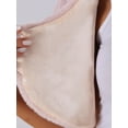 thumbnail image 5 of INSPIRE CHIC Women's Elegant Faux Fur Shawl Bridal Wedding Party Wrap Stole Shrug XS Pink, 5 of 6
