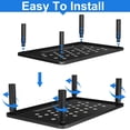 thumbnail image 5 of 2-Pack Adjustable Computer Stand, Lap Top Stand Riser for Desk, Metal Computer Monitor Riser with 3 Height Settings, Desk Stand for Laptop, Printer, Desktop Organizer, 5 of 6