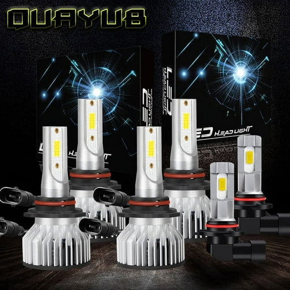 Para For Chevrolet Colorado 2009-2012 Combo LED faro   luces antiniebla 6x