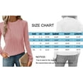 thumbnail image 5 of MOSHU Textured Blouses for Women Crewneck Dressy Womens Tops Casual Long Sleeve Fall Shirts, 5 of 8