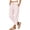 Pink, variant on Women's Striped Cropped Pants with Pockets Side Snap Button Split Hem Lightweight Bottoms for Summer Vacation Daily Loungewear