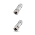 thumbnail image 3 of Riwesomey Conector de aviación resistente al agua IP67 de aleación, máquina terminal de cobre, Panel de fabricación, conectores circulares de 5 pines Type1 NO1 Riwesomey CBP230454, 3 of 6