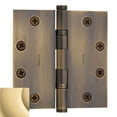 thumbnail image 3 of Baldwin 1046033I 4.5 x 4.5 in. Ball Bearing Hinge, Vintage Brass, 3 of 3