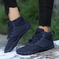 thumbnail image 3 of Outdoor Sports Cotton Shoes For Men And Women Winter Warm Slip-on Boots Wear-resistant Anti-ski Thickened Shoes Couple, 3 of 11