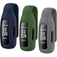 thumbnail image 1 of 3 Pack Clips Remplacement pour Fitbit Inspire 2, Clip en Silicone Souple et Confortable Accessoire Support de Protection à 360° Compatible avec Fibit Inspire 2, 1 of 5