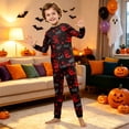 thumbnail image 6 of Matching Family Halloween Pajamas Set - 2026 Cute Ghost & Pumpkin Print Two-Piece Sleepwear Pjs - Family Matching Pajamas Soft Holiday Loungewear Halloween Matching Pajamas for Family, 6 of 6