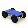 thumbnail image 3 of de Chasis Robótico Inteligente DC Gear Motor Mecánico de Aleación de Aluminio DYNWAVEMX 4WD Smart Robot Chassis Car, 3 of 8