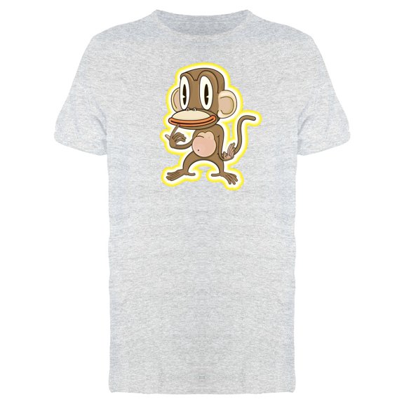 Cool Monkey Cartoon Tee Men's -Image by Shutterstock