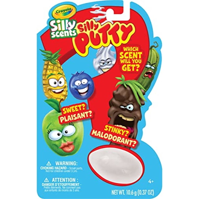 Silly Putty Crayola Silly Scents Mystery Scents, 10,6 g, 1 unidad