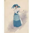 thumbnail image 2 of George Plank 15x18 Black Ornate Wood Framed Double Matted Museum Art Print Titled - Vogue (1921), 2 of 5