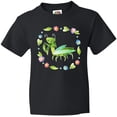 thumbnail image 3 of Inktastic Praying Mantis with Flowers and Leaves Youth T-Shirt, 3 of 5