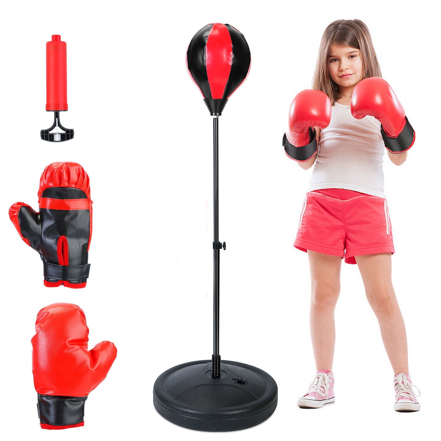 Punching Bag for Kids Include Boxing Gloves, 310 Years Old Adjustable