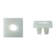 thumbnail image 1 of Muela Porta Placa Generico Nylon Blanca 2 Patas, 1 of 3
